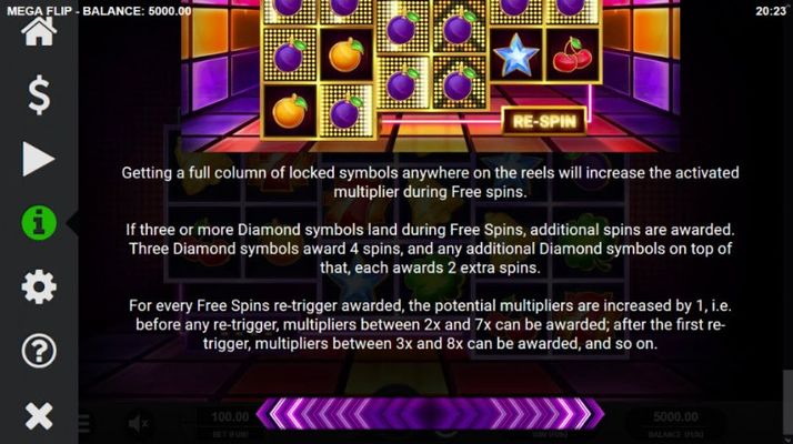 Free Spins Rules