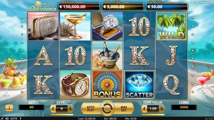 Play slots at Betting Ways: Betting Ways featuring the Video Slots Mega Fortune Dreams with a maximum payout of $1,680,000