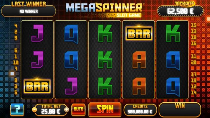 Mega Spinner :: Main Game Board