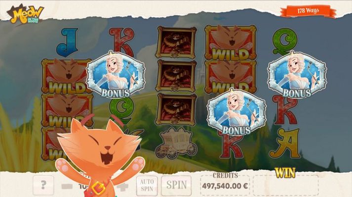 Scatter symbols triggers the free spins feature