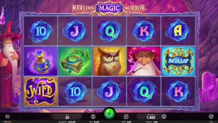 Merlin's Magic Mirror :: Main Game Board