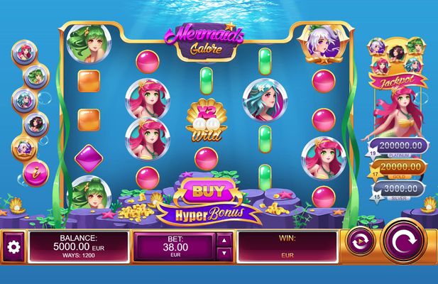 Mermaids Galore :: Main Game Board