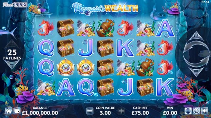 Mermaid's Wealth :: Main Game Board
