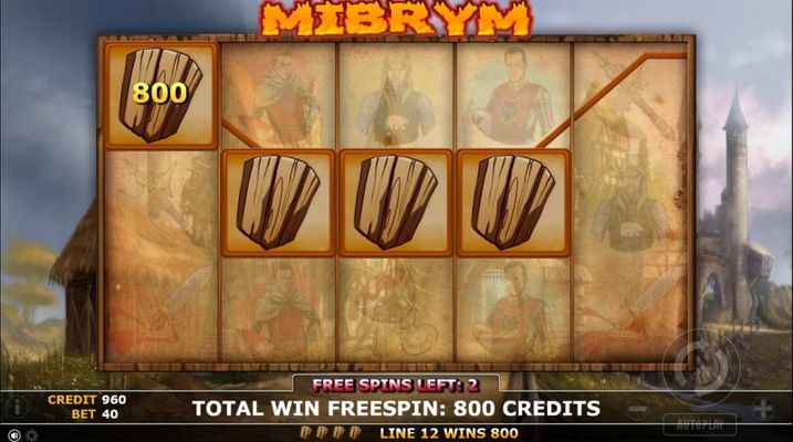 Mibrym :: Free Spins Game Board