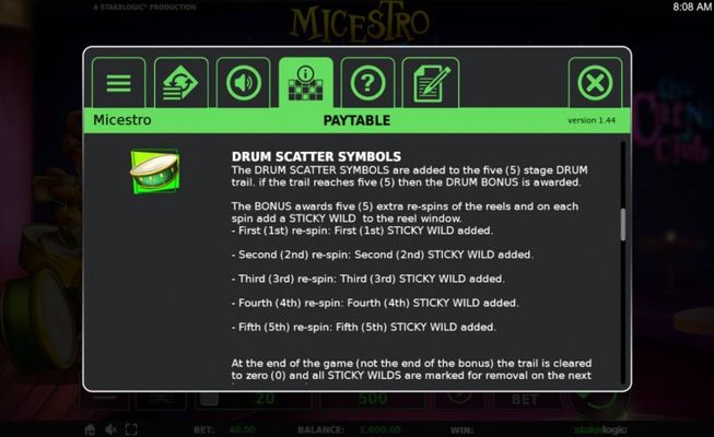 Micestro :: Scatter Symbol Rules