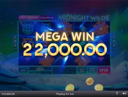 Midnight Wilds :: Mega Win