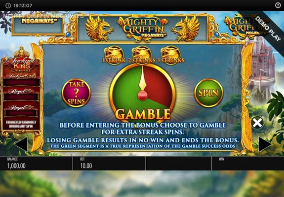 Gamble feature