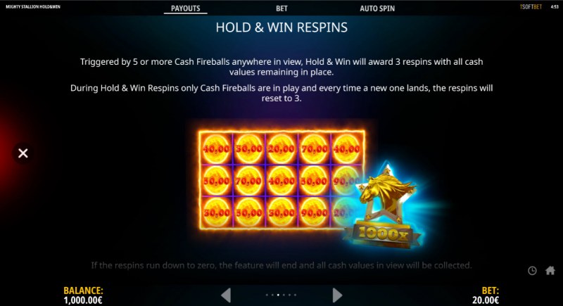 Hold & Win Respins