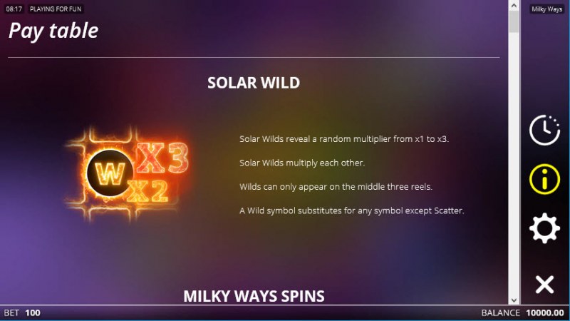 Milky Ways :: Solar Wild