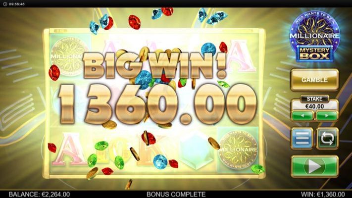Millionaire Mystery Box :: Big Win