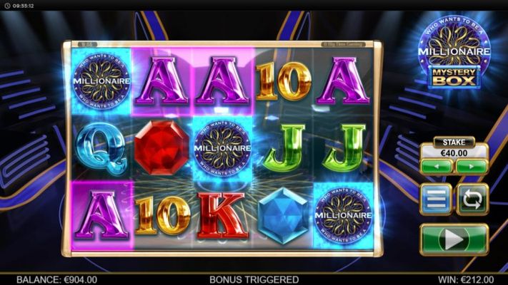 Scatter symbols triggers the free spins feature