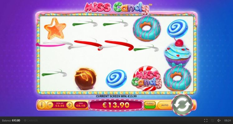 Winning symbols are removed from the reels and new symbols drop in place