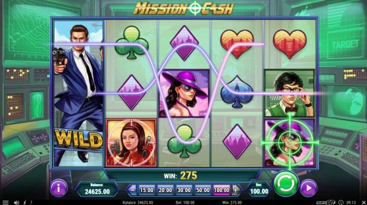 Multiple winning paylines