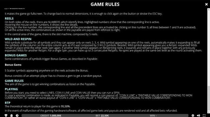 General Game Rules