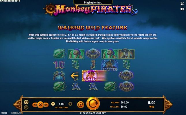Monkey Pirates :: Feature Rules