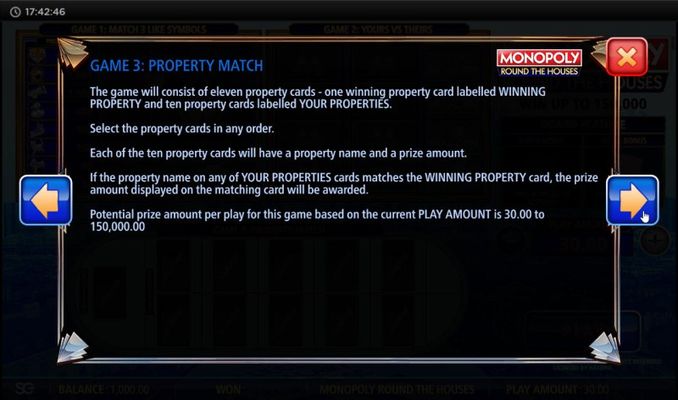 Game 3 Property Match
