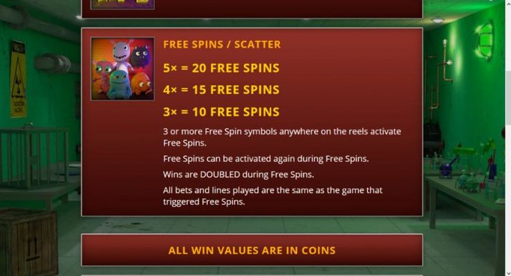 Free Spins Rules