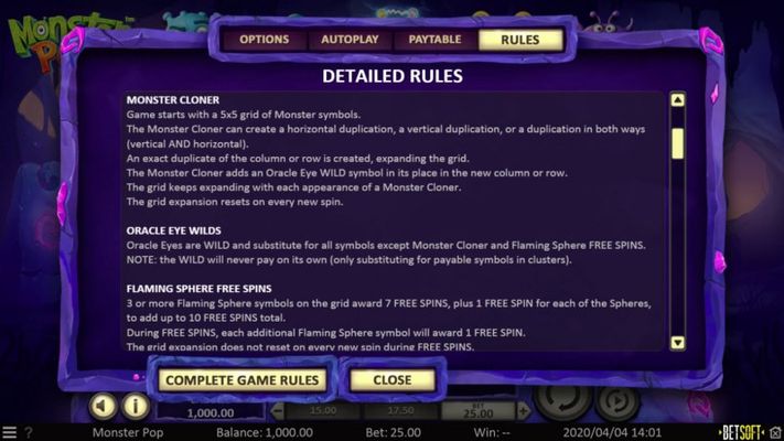 Feature Rules