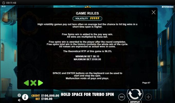 General Game Rules
