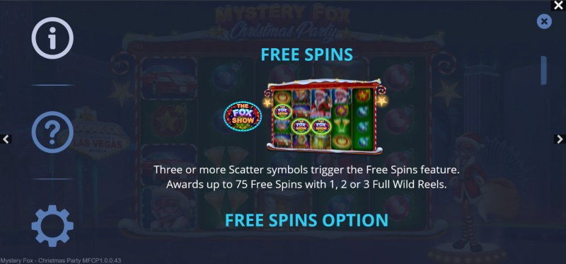 Mystery Fox Christmas Party :: Free Spin Feature Rules