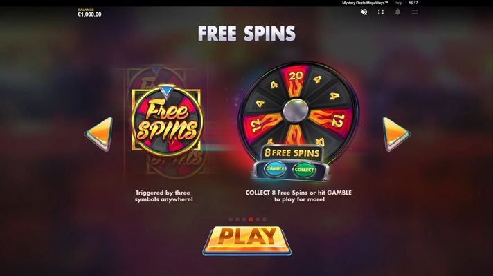 Mystery Reels Megaways :: Free Spins Rules
