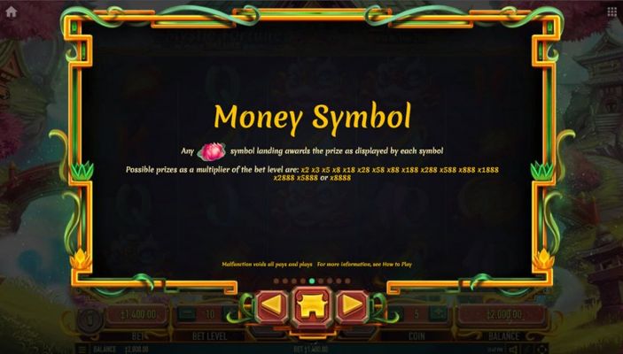 Mystic Fortune Deluxe :: Money Symbol