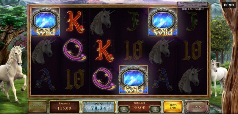 Scatter symbols triggers the free spins feature