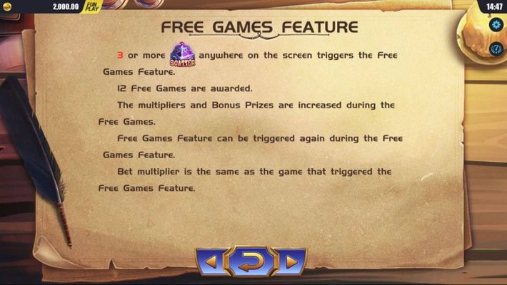 Free Games Feature