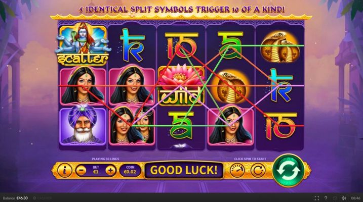 Mystical India :: Multiple winning paylines