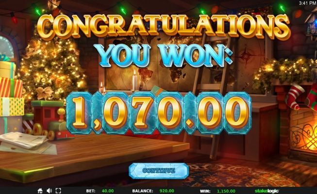 Total free spins payout