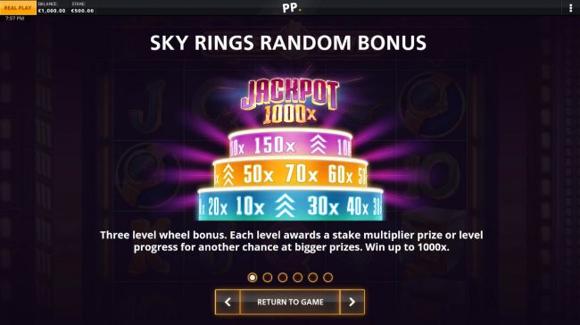Sky Rings Random Bonus
