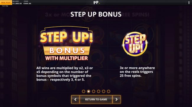 Step Up Bonus