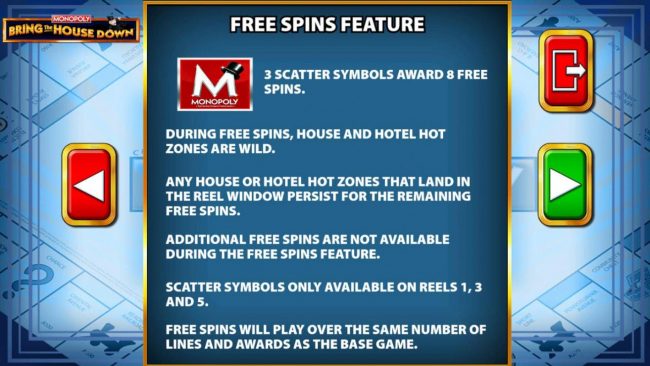 Free Spins Feature Rules