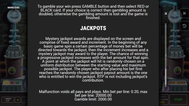 Jackpot Rules