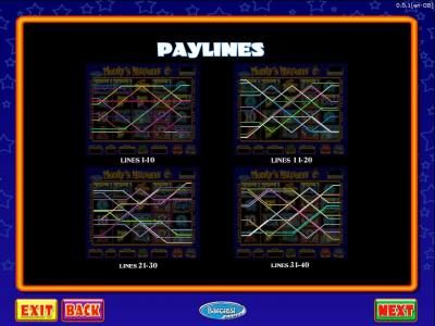 payline diagrams