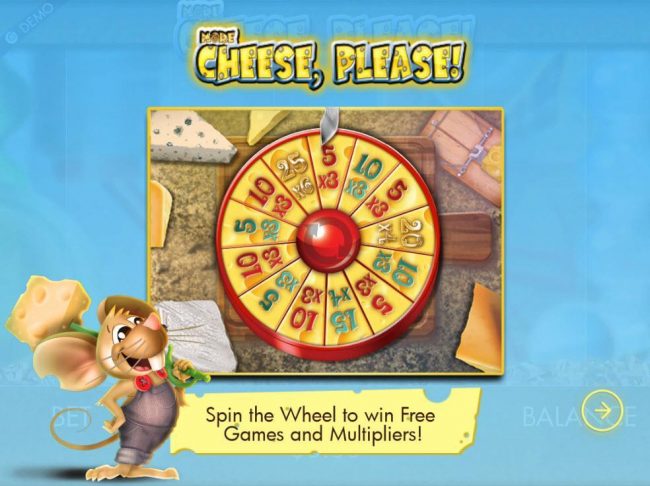 Spin the wheel to win Free Games and Multipliers.