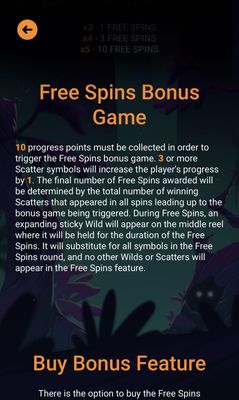 Free Game Feature