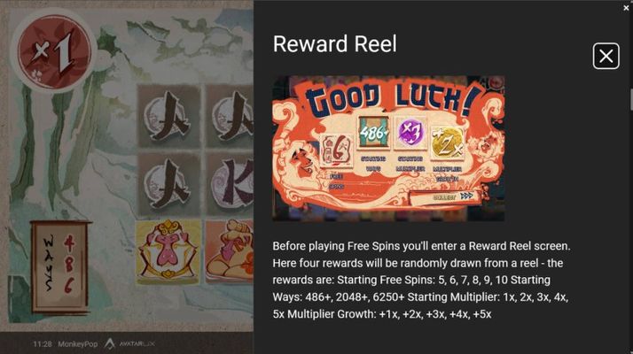 Monkey Pop :: Reward Reel