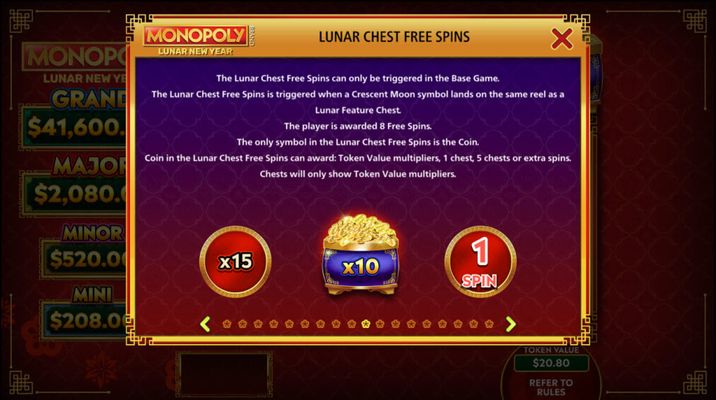 Lunar Chest Free Spins