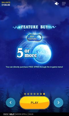 Buy Feature