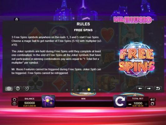 Free Spins Rules