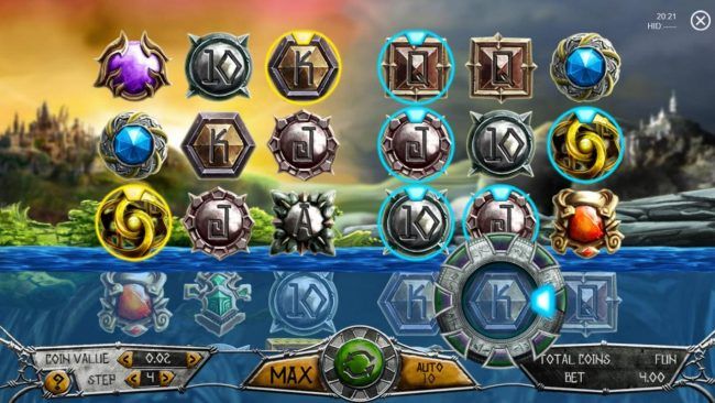 During game play, the stargate accumulator will randomly collect segements from winning combinations