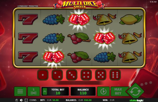 Scatter win triggers the bonus feature