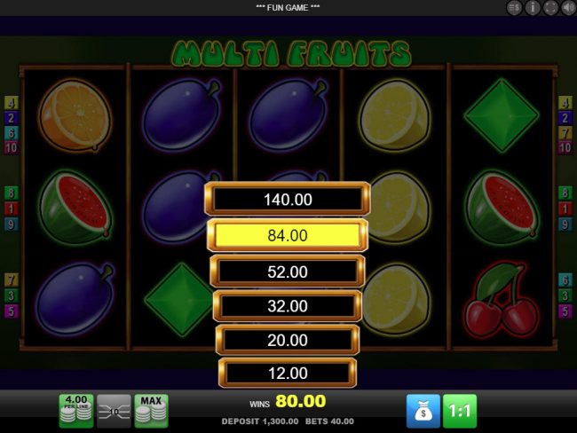 Ladder Gamble Feature Game Board