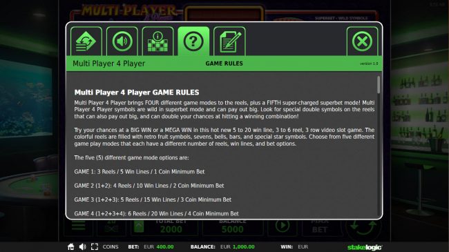 General Game Rules