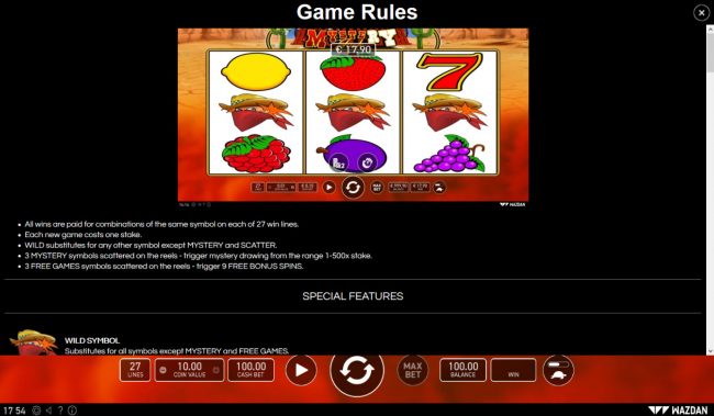 General Game Rules