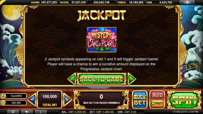 Jackpot Rules