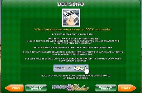 win a bet slip that awards up to 1000x total stake.