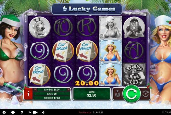 Multiple winning paylines