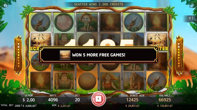 Free Spins Retriggered